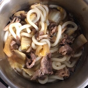 すき煮うどん